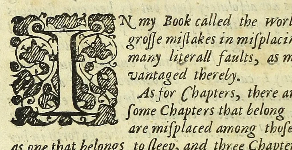 An illustration from The philosophical and physical opinions, 1655, leaf 10