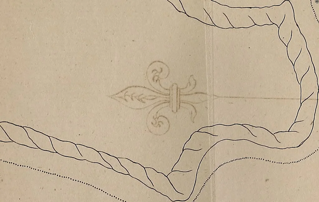 An illustration from Philosophical transactions of the Royal Society of London, 1666, leaf 107