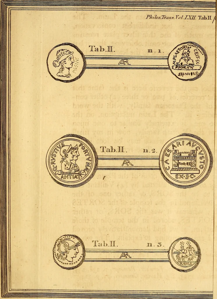 An illustration from Philosophical transactions of the Royal Society of London, 1666, leaf 85