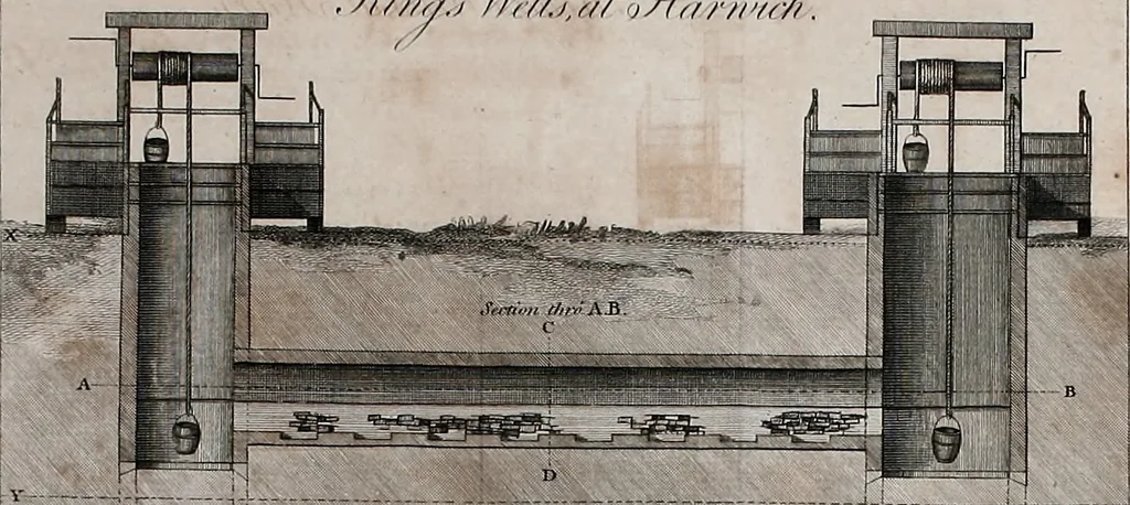 An illustration from Philosophical transactions of the Royal Society of London, 1666, leaf 38