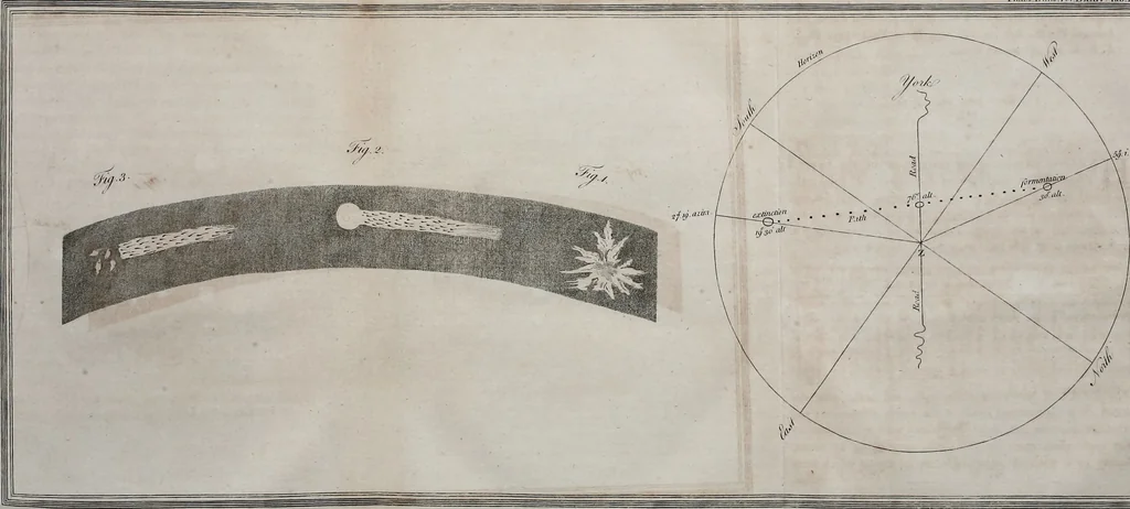 An illustration from Philosophical transactions of the Royal Society of London, 1666, leaf 562