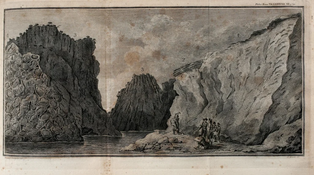 An illustration from Philosophical transactions of the Royal Society of London, 1666, leaf 447