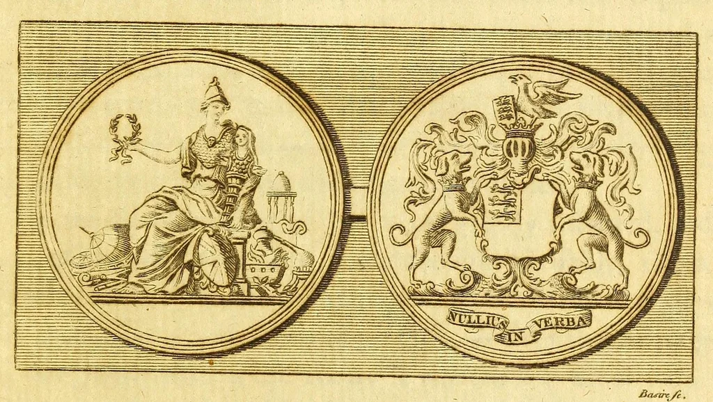 An illustration from Philosophical transactions of the Royal Society of London, 1666, leaf 5