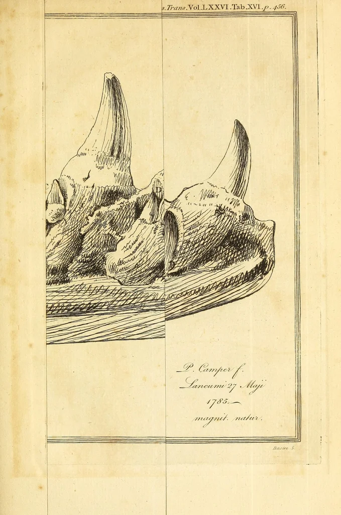 An illustration from Philosophical transactions of the Royal Society of London, 1666, leaf 537