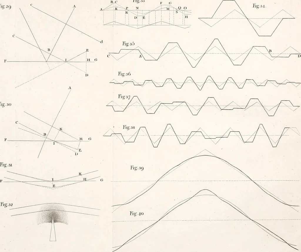 An illustration from Philosophical transactions of the Royal Society of London, 1666, leaf 180