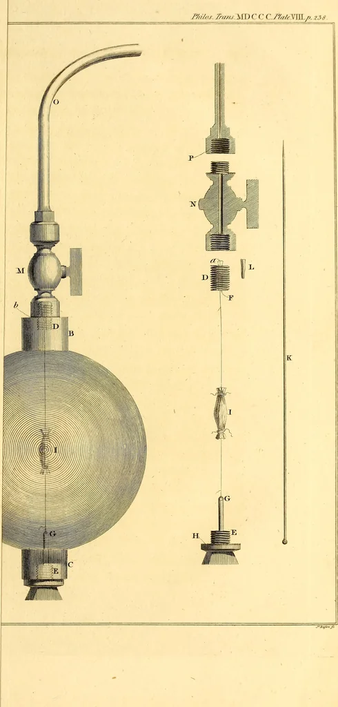 An illustration from Philosophical transactions of the Royal Society of London, 1666, leaf 282