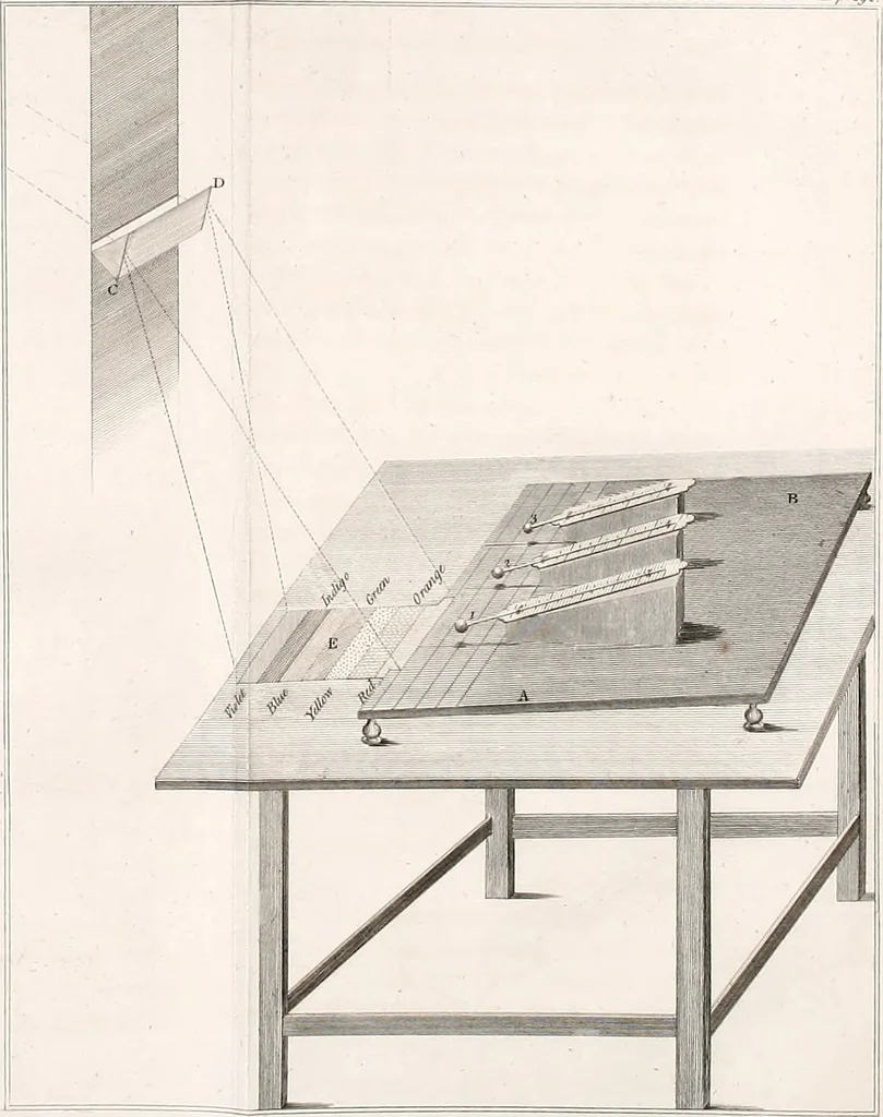 An illustration from Philosophical transactions of the Royal Society of London, 1666, leaf 380