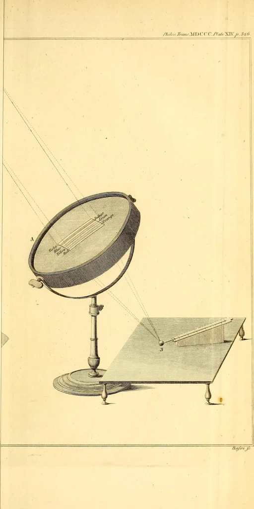 An illustration from Philosophical transactions of the Royal Society of London, 1666, leaf 426