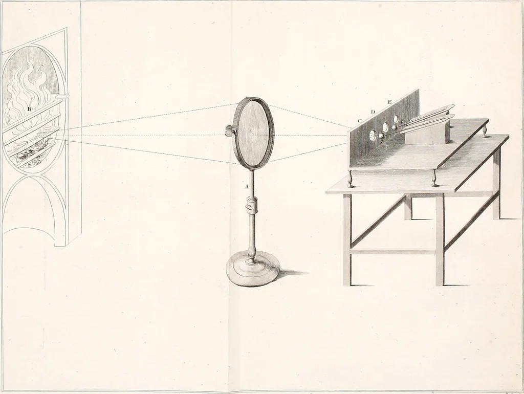 An illustration from Philosophical transactions of the Royal Society of London, 1666, leaf 432