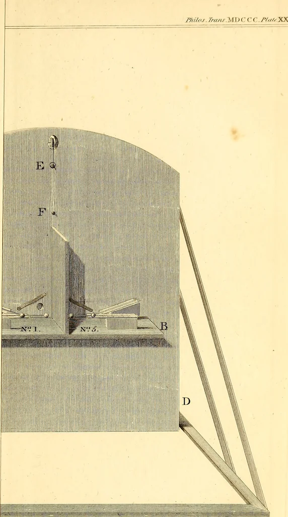 An illustration from Philosophical transactions of the Royal Society of London, 1666, leaf 682