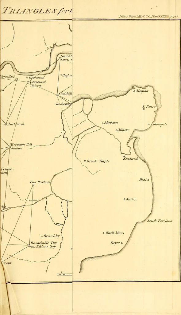 An illustration from Philosophical transactions of the Royal Society of London, 1666, leaf 908