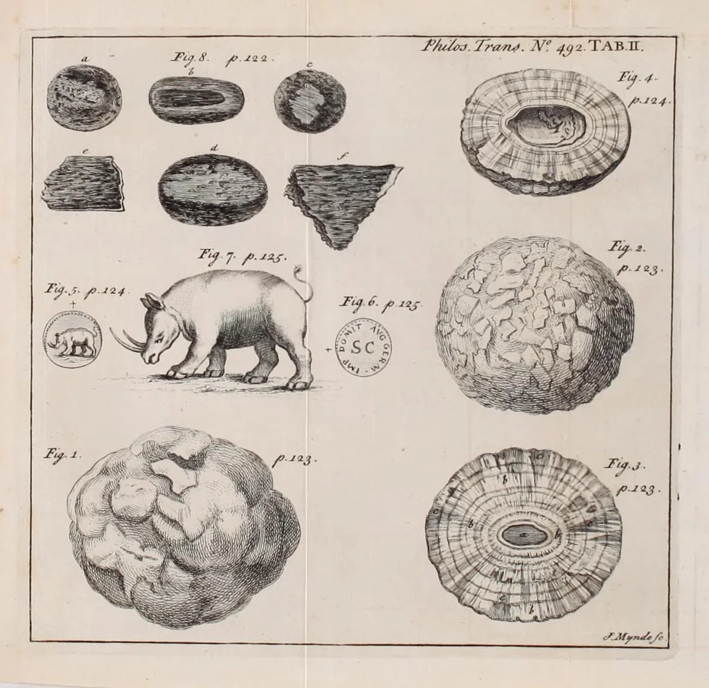 An illustration from Philosophical transactions of the Royal Society of London, 1665, leaf 109
