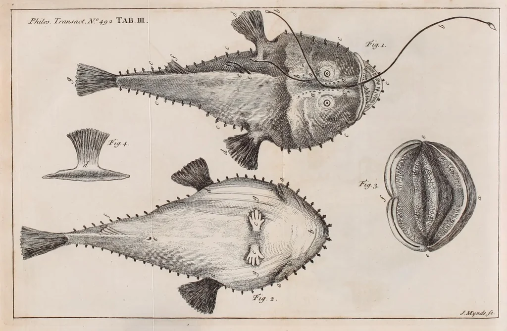 An illustration from Philosophical transactions of the Royal Society of London, 1665, leaf 111