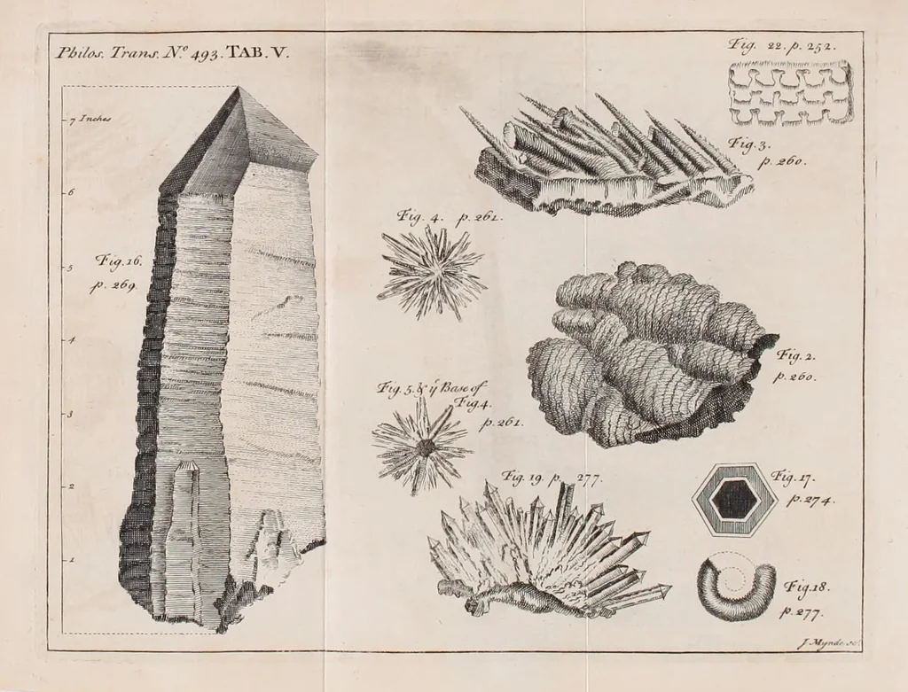 An illustration from Philosophical transactions of the Royal Society of London, 1665, leaf 231