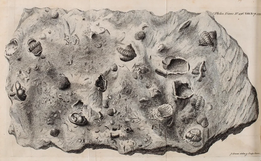 An illustration from Philosophical transactions of the Royal Society of London, 1665, leaf 597