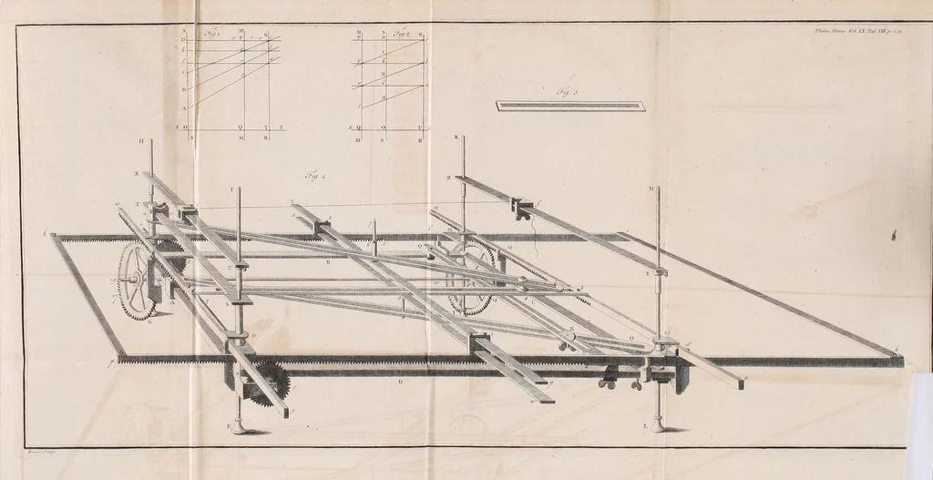 An illustration from Philosophical transactions of the Royal Society of London, 1665, leaf 277
