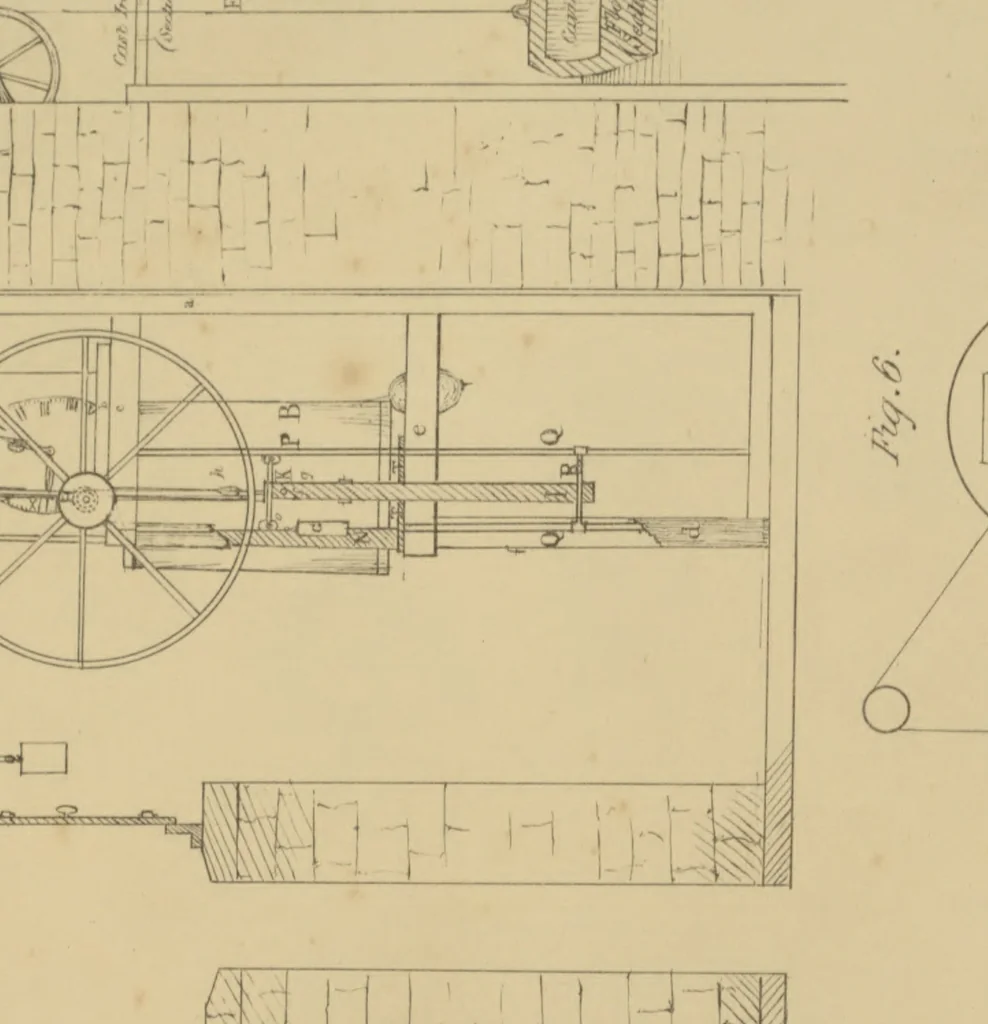 An illustration from Philosophical transactions, 1665, leaf 504