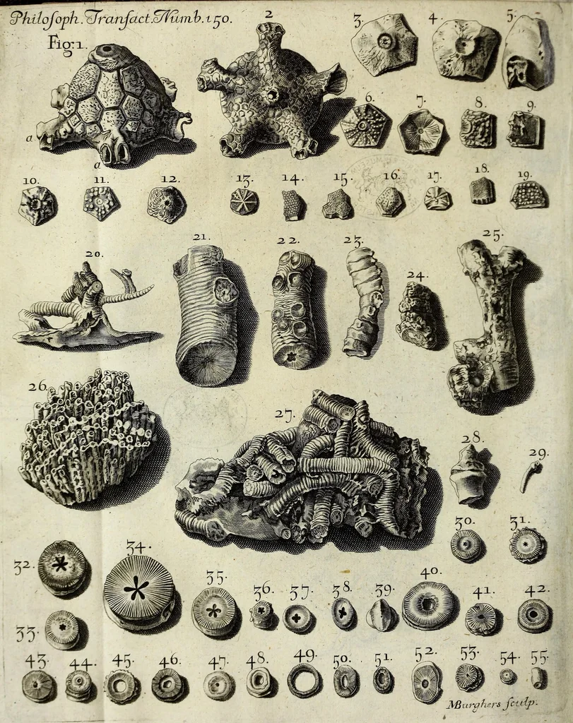 An illustration from Philosophical transactions of the Royal Society of London, 1683, leaf 312