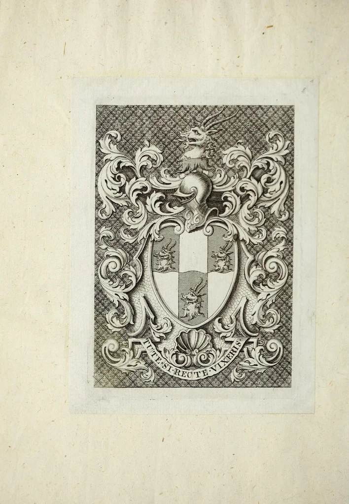 An illustration from Philosophical transactions of the Royal Society of London, 1694, leaf 14