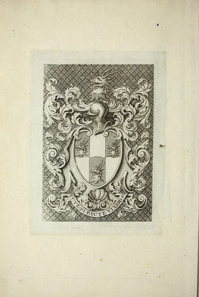 An illustration from Philosophical transactions of the Royal Society of London, 1699, leaf 6