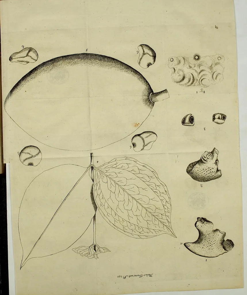 An illustration from Philosophical transactions of the Royal Society of London, 1700, leaf 83