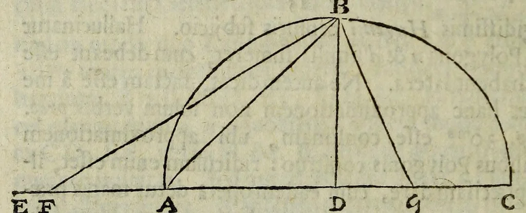 An illustration from Philosophical transactions of the Royal Society of London, 1669, leaf 274