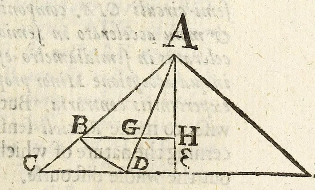 An illustration from Philosophical transactions of the Royal Society of London, 1669, leaf 79