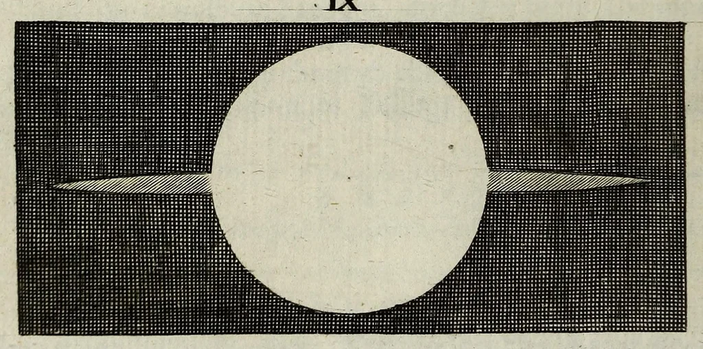 An illustration from Philosophical transactions of the Royal Society of London, 1672, leaf 252