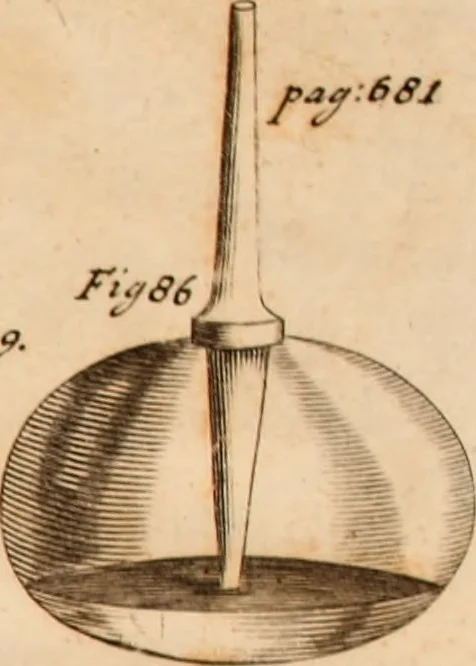 An illustration from The philosophical works of the Honourable Robert Boyle esq.: abridged, methodized, and disposed under the general heads of physics, statics, pneumatics, natural history, chymistry, and medicine, 1725, leaf 736