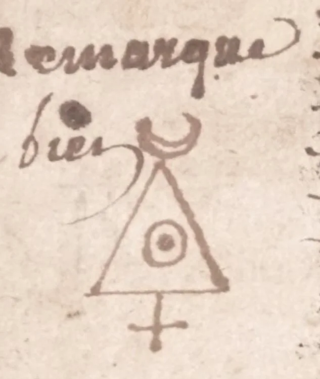 An illustration from Philosophie naturelle de trois anciens philosophes renommez : Artephius, Flamel, & Synesius, traitant de l'art occulte, & de la transmutation metallique, 1682, leaf 26