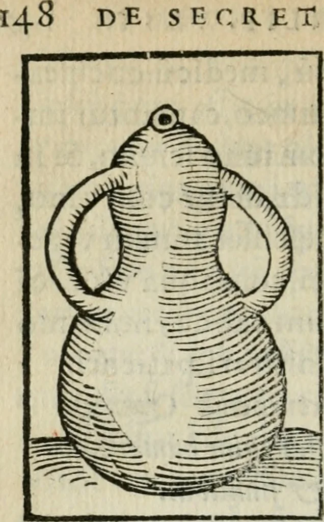 An illustration from Coelvm philosophorvm, sev, Liber de secretis naturae, 1553, leaf 151