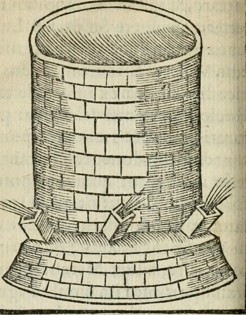 An illustration from Coelvm philosophorvm, sev, Liber de secretis naturae, 1553, leaf 257