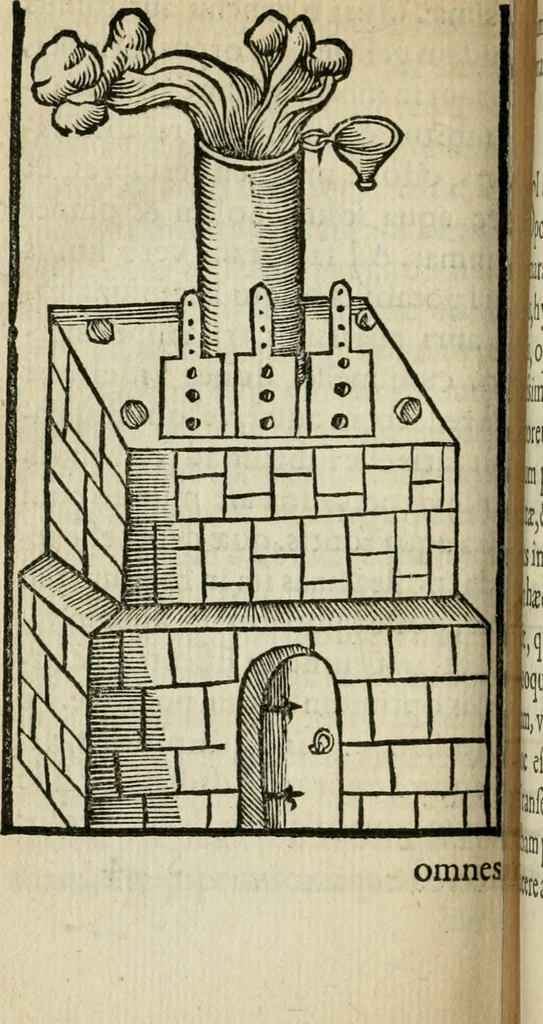 An illustration from Coelvm philosophorvm, sev, Liber de secretis naturae, 1553, leaf 283