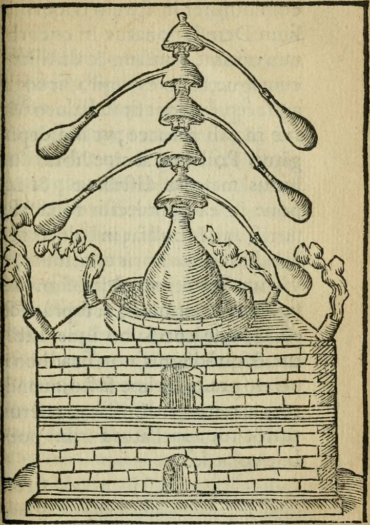 An illustration from Coelvm philosophorvm, sev, Liber de secretis naturae, 1553, leaf 304