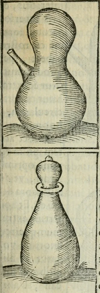 An illustration from Coelvm philosophorvm, sev, Liber de secretis naturae, 1553, leaf 52