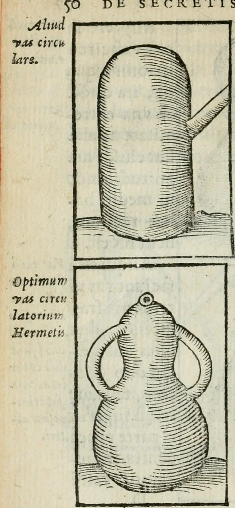 An illustration from Coelvm philosophorvm, sev, Liber de secretis naturae, 1553, leaf 53