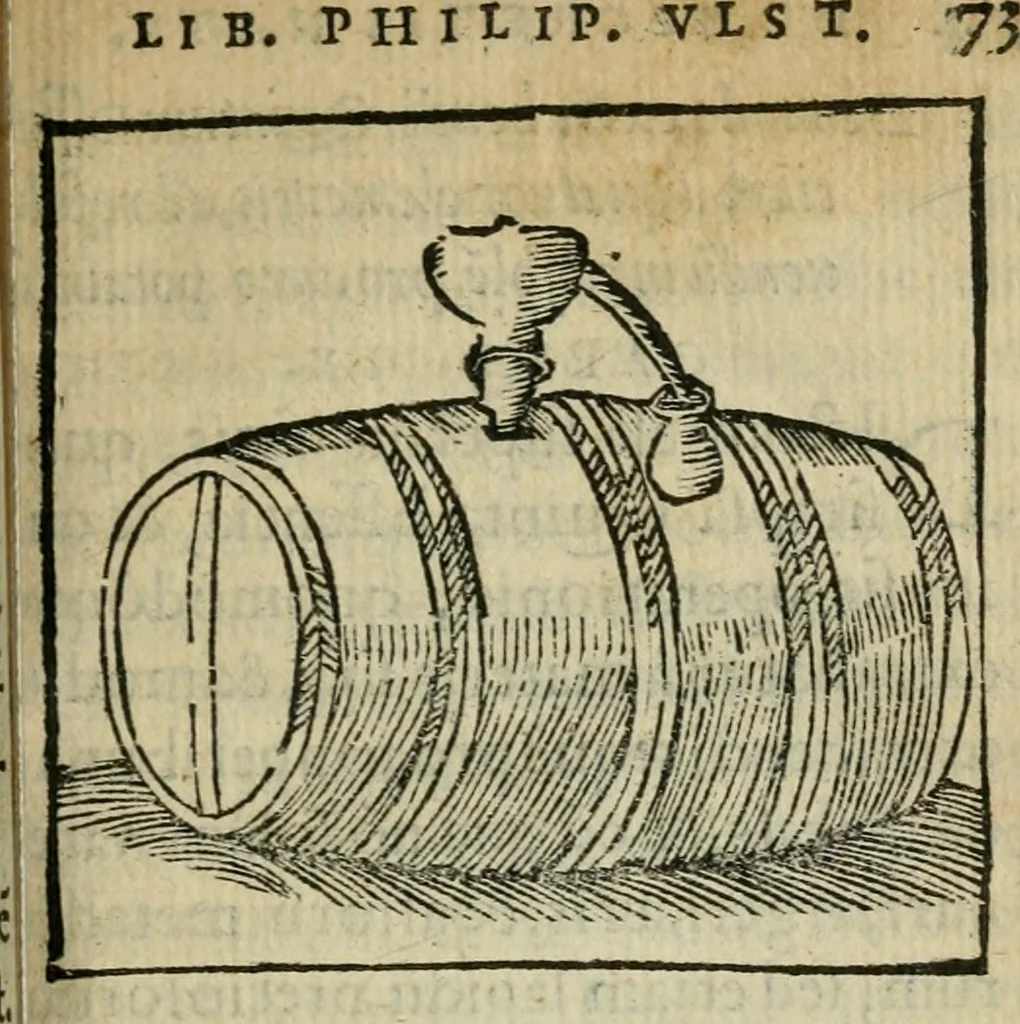 An illustration from Coelvm philosophorvm, sev, Liber de secretis naturae, 1553, leaf 76