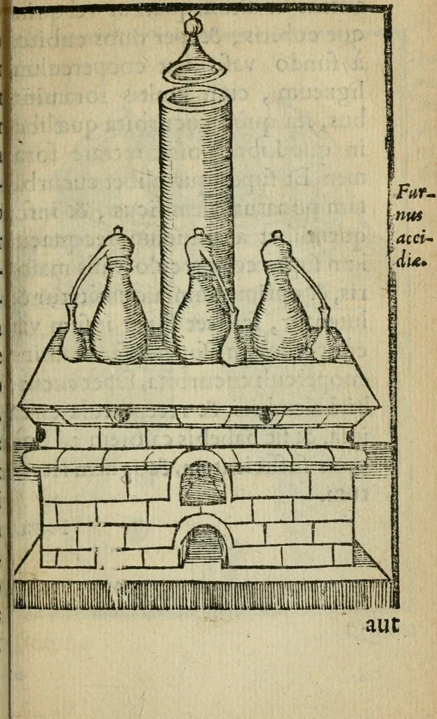 An illustration from Coelvm philosophorvm, sev, Liber de secretis naturae, 1553, leaf 94
