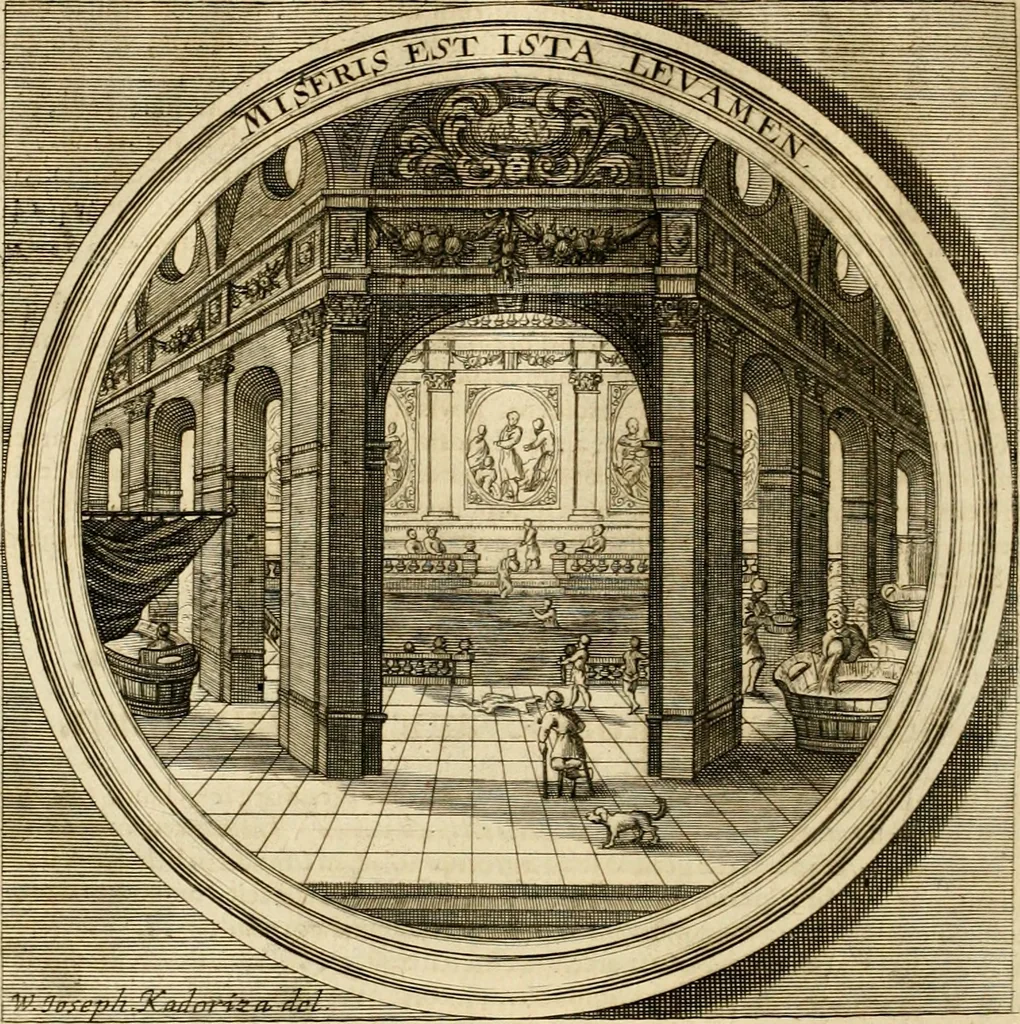 An illustration from Meteorologia philosophico-politica : in duodecim dissertationes per quaestiones meteorologicas & conclusiones politicas divisa, appositisque symbolis illustrata ..., 1698, leaf 221