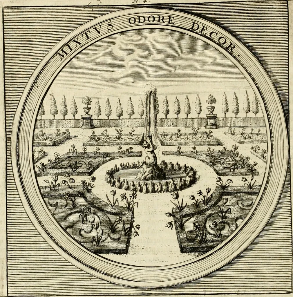 An illustration from Meteorologia philosophico-politica : in duodecim dissertationes per quaestiones meteorologicas & conclusiones politicas divisa, appositisque symbolis illustrata ..., 1698, leaf 25