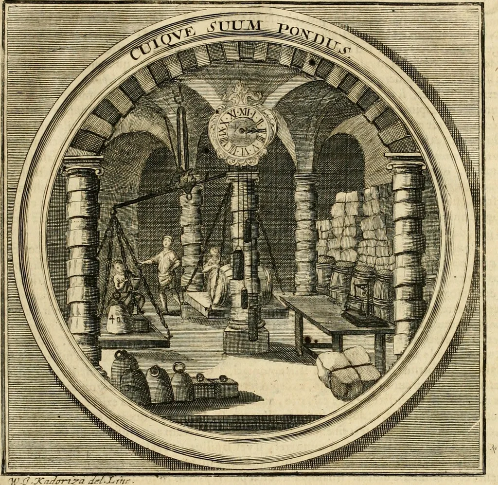 An illustration from Meteorologia philosophico-politica : in duodecim dissertationes per quaestiones meteorologicas & conclusiones politicas divisa, appositisque symbolis illustrata ..., 1698, leaf 304
