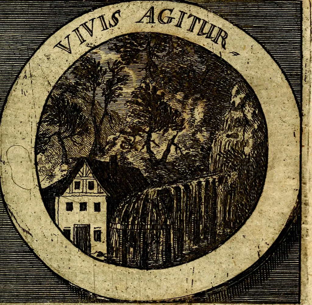 An illustration from Philothei [pseud.] Christliche sinne-bilder auss dem lateinischen ins teutsch gecracht, 1679, leaf 104