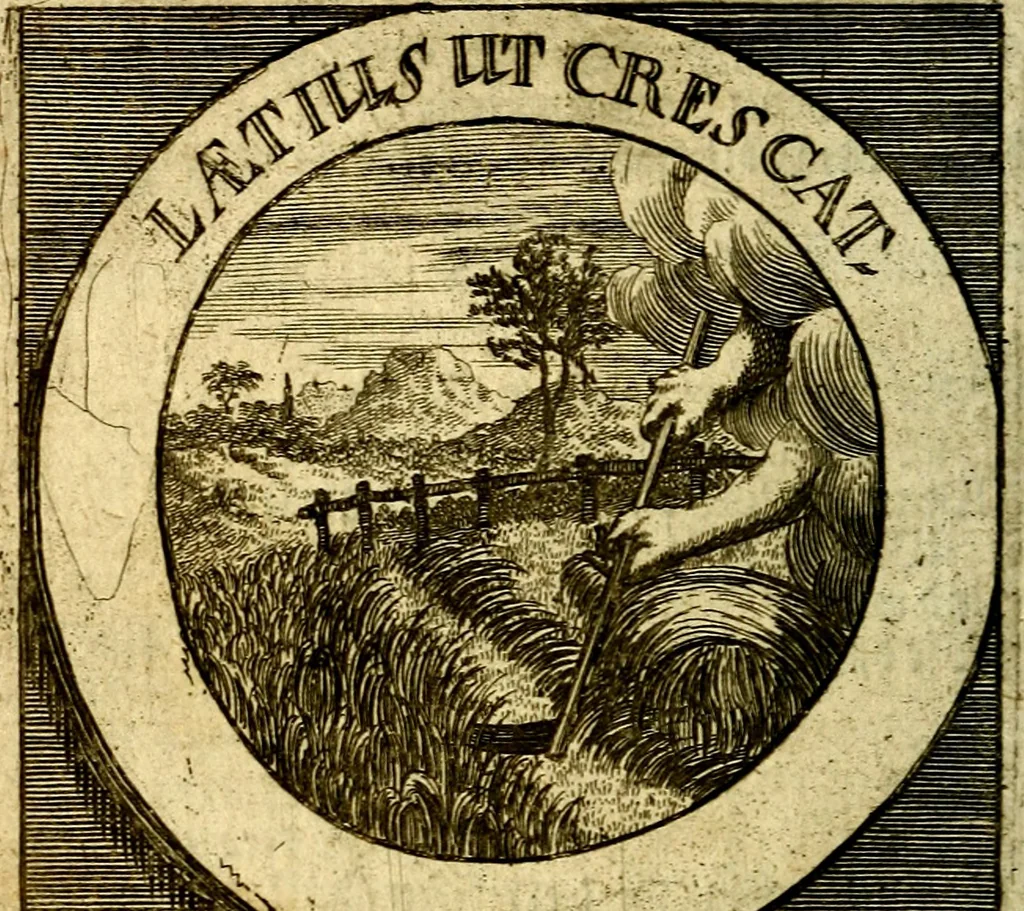 An illustration from Philothei [pseud.] Christliche sinne-bilder auss dem lateinischen ins teutsch gecracht, 1679, leaf 113