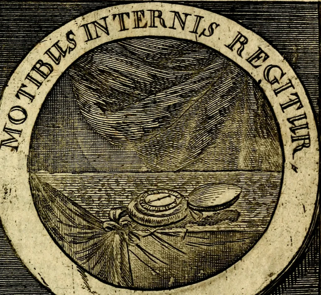 An illustration from Philothei [pseud.] Christliche sinne-bilder auss dem lateinischen ins teutsch gecracht, 1679, leaf 126
