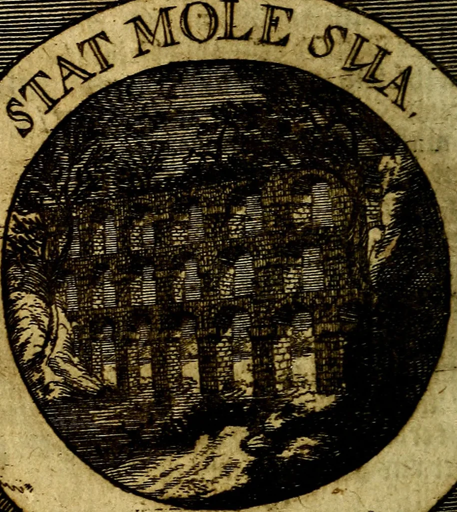 An illustration from Philothei [pseud.] Christliche sinne-bilder auss dem lateinischen ins teutsch gecracht, 1679, leaf 343
