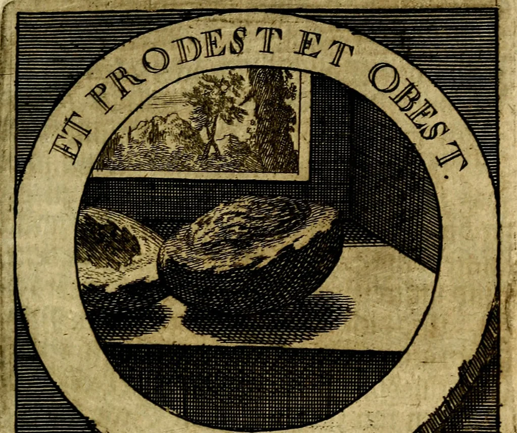 An illustration from Philothei [pseud.] Christliche sinne-bilder auss dem lateinischen ins teutsch gecracht, 1679, leaf 368