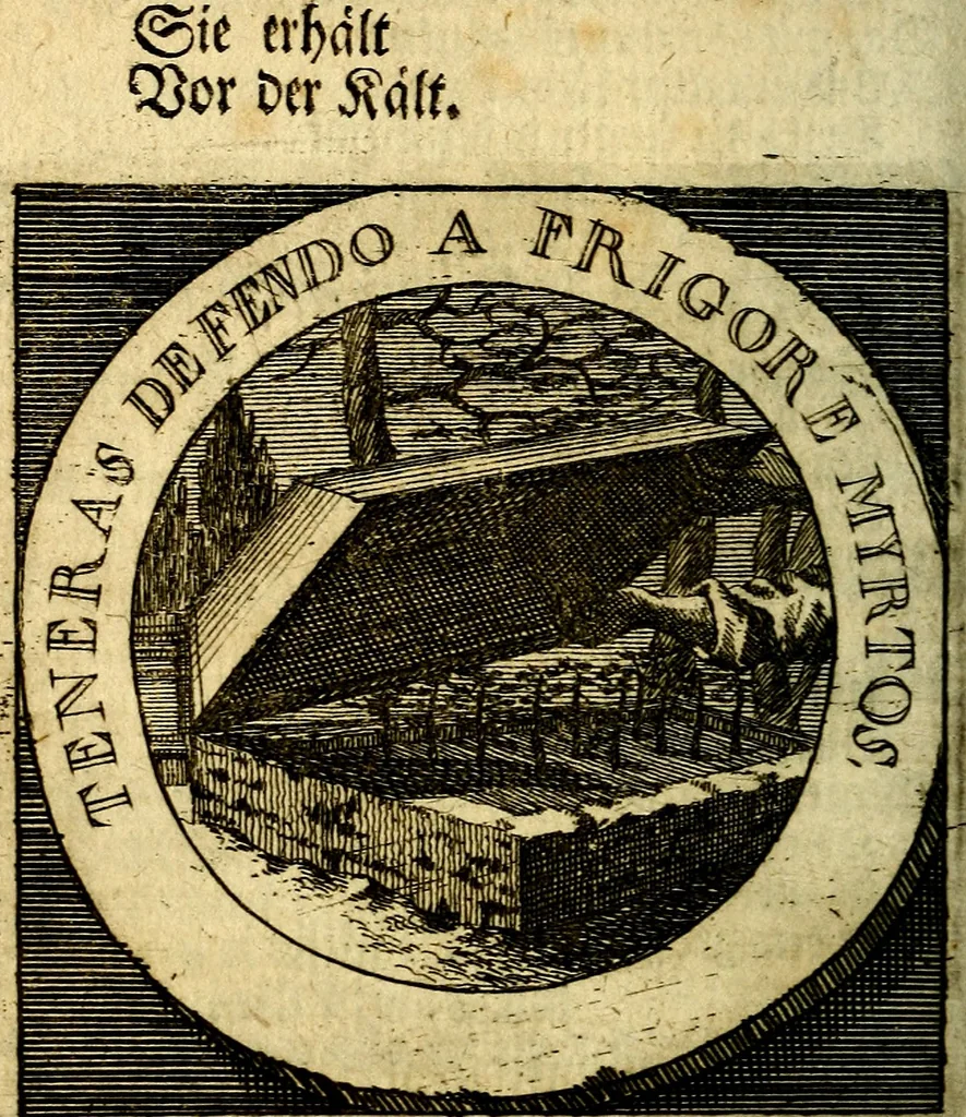 An illustration from Philothei [pseud.] Christliche sinne-bilder auss dem lateinischen ins teutsch gecracht, 1679, leaf 393