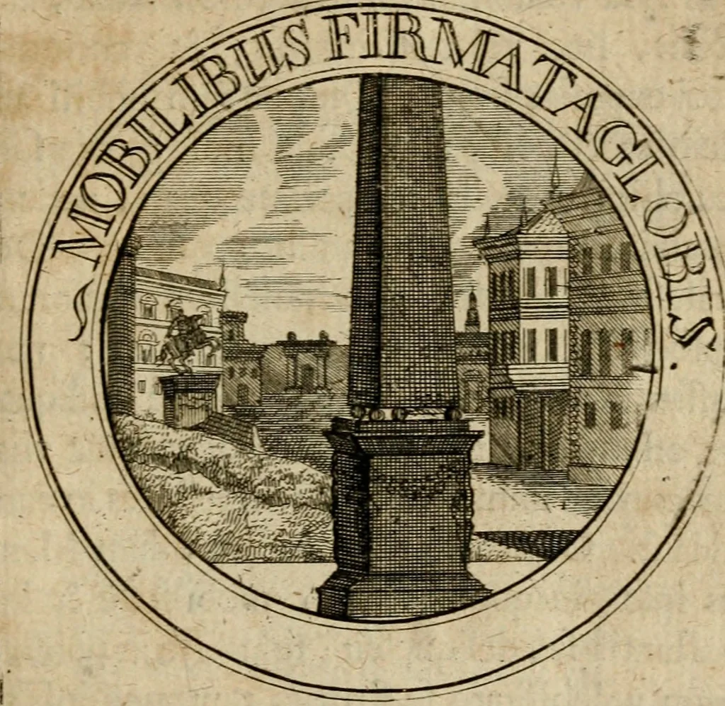 An illustration from Philothei Symbola christiana : quibus idea hominis christiani exprimitur, 1682, leaf 236