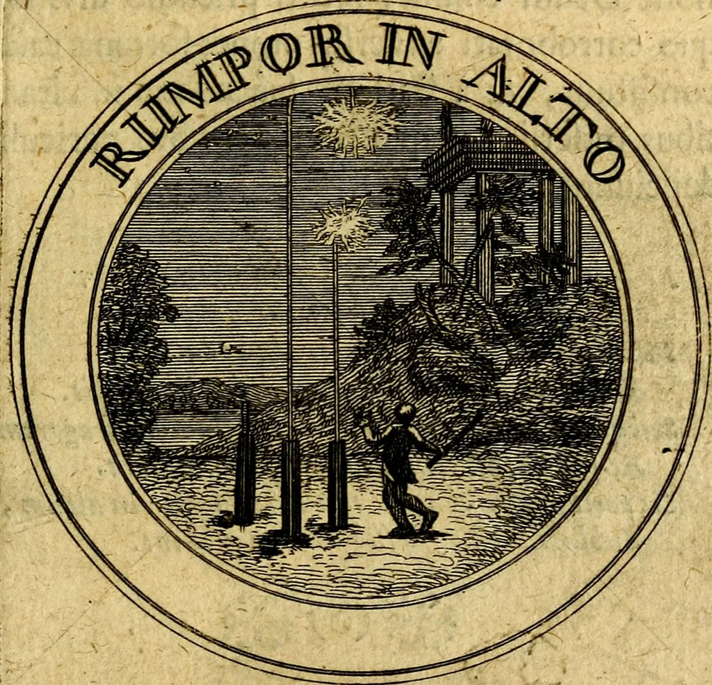 An illustration from Philothei Symbola christiana : quibus idea hominis christiani exprimitur, 1682, leaf 118
