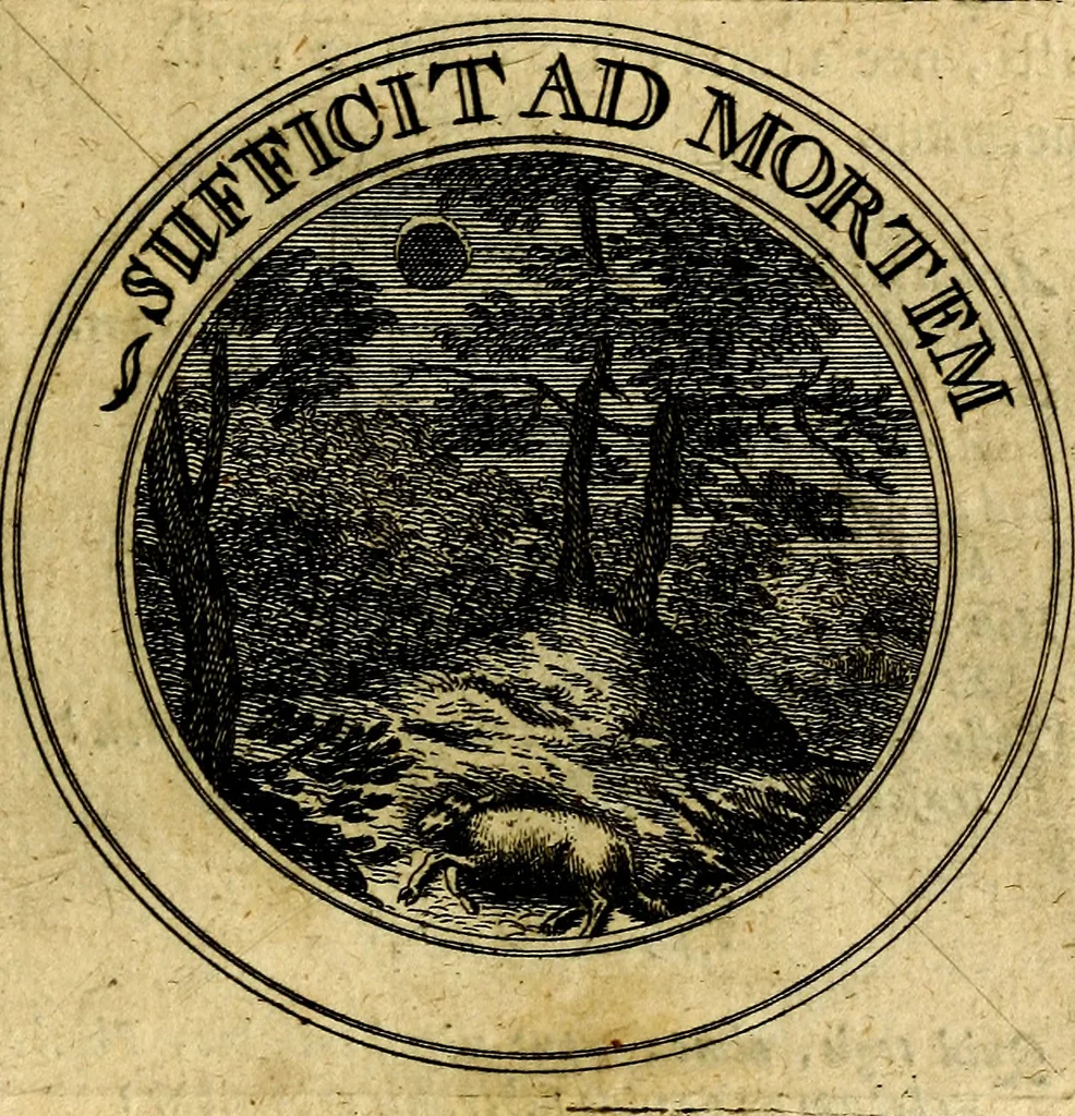 An illustration from Philothei Symbola christiana : quibus idea hominis christiani exprimitur, 1682, leaf 142
